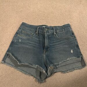 Good American Blue Jean Shorts